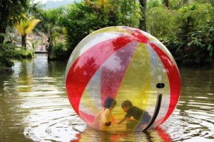 wahana wisata air watter ball-taman-wisata-matahari