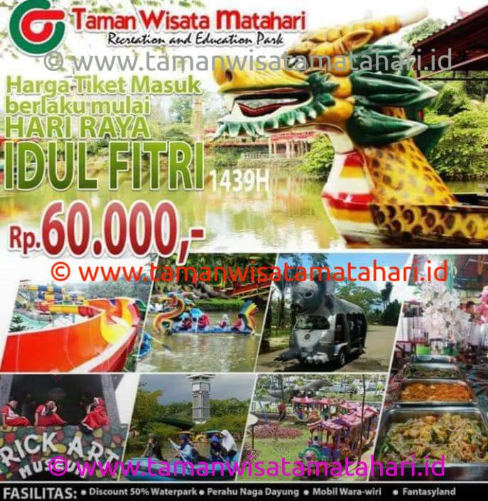 Tiket Masuk Ke Taman Wisata Matahari