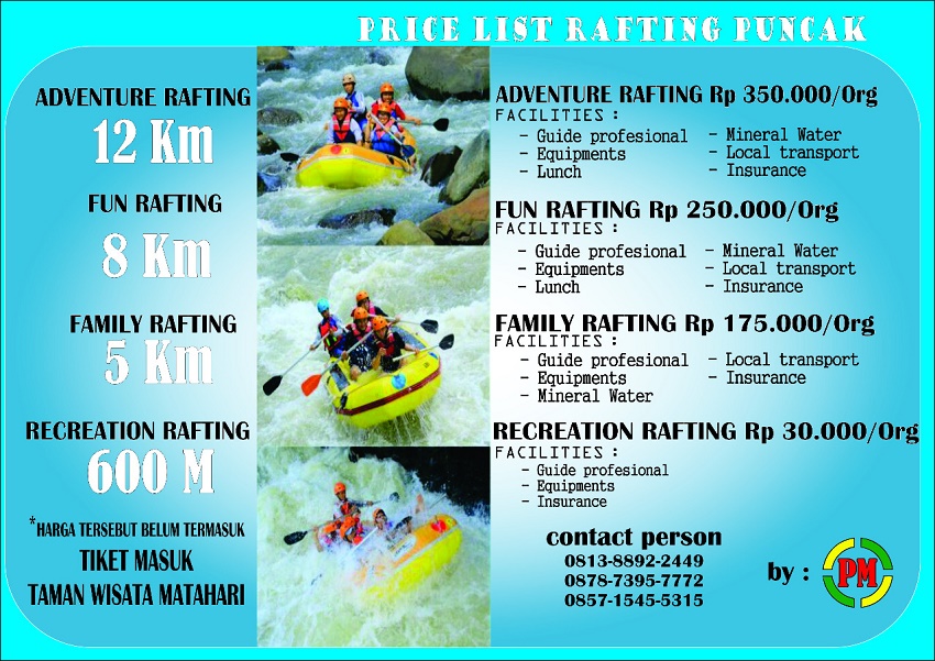 Paket Arung Jeram Ciliwung « Taman Wisata Matahari