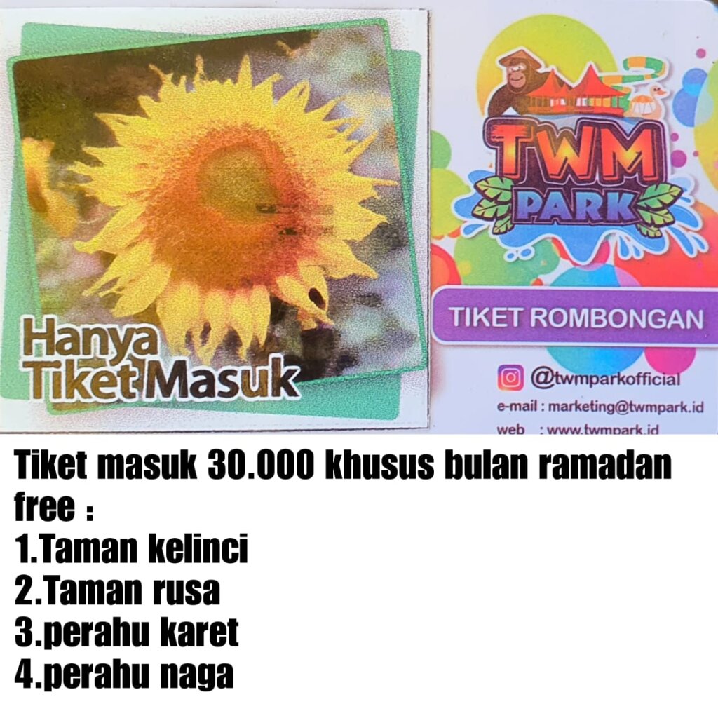 Harga Tiket TWM April 2022