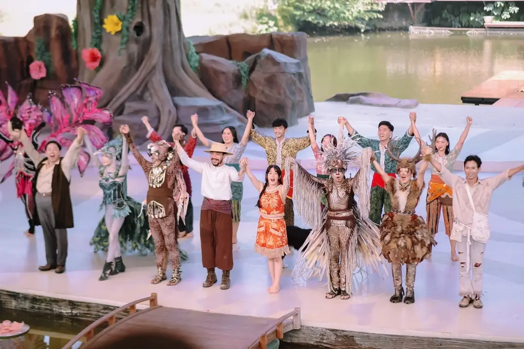 peserta huawei family day di magic forest 