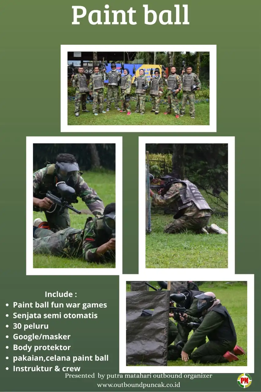 Paintball Game Puncak